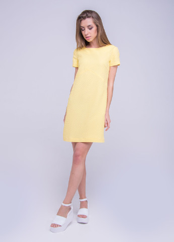 Жовтий кежуал сукня VMMA однотонна