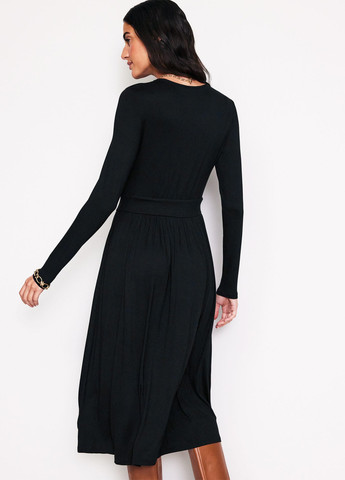 Чорна кежуал сукня Boden однотонна