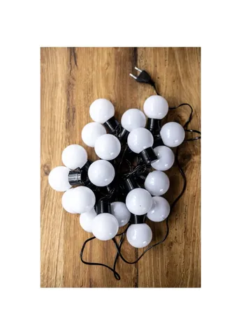 Гирлянда Лампочка White 20LED,3М, 1.2 W, 220V (102977) BPNY (254593335)