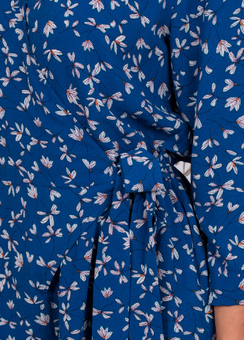 Комбінезон Hallhuber комбінезон-шорти квітковий синій кежуал поліестер