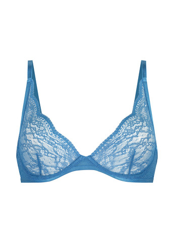 Голубой бюстгальтер Hunkemoller с косточками полиамид