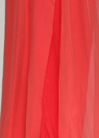 Коралловое кэжуал платье Stella Milani однотонное