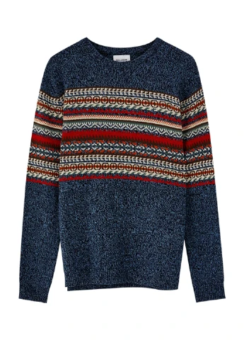 Темно-синій демісезонний джемпер джемпер Pull & Bear