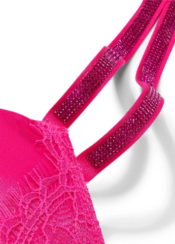 Рожевий демісезонний комплект (бюст'є, трусики) Victoria's Secret