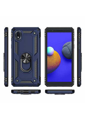 Чехол для мобильного телефона Military Samsung Galaxy A01 Core SM-A013 Blue (705564) BeCover (252572209)
