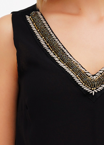 Чорна блуза Sassofono Club