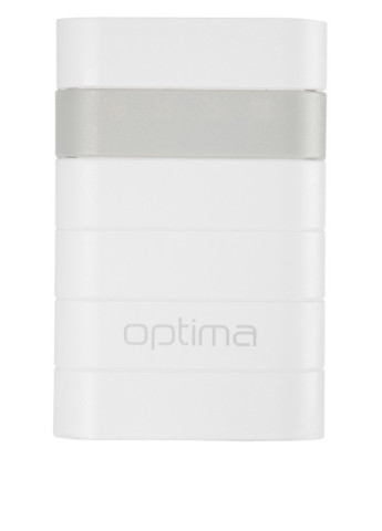 Універсальна батарея Promo Series 6000mAh White / Grey Optima op-6 (130135428)