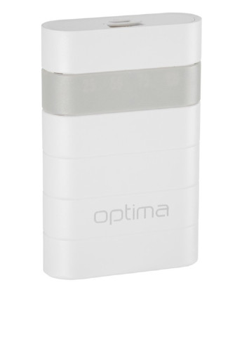 Універсальна батарея Promo Series 6000mAh White / Grey Optima op-6 (130135428)