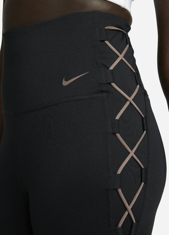 Черные демисезонные леггинсы dx0006-010 Nike