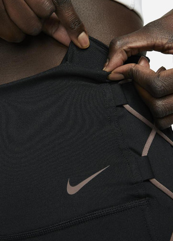 Черные демисезонные леггинсы dx0006-010 Nike