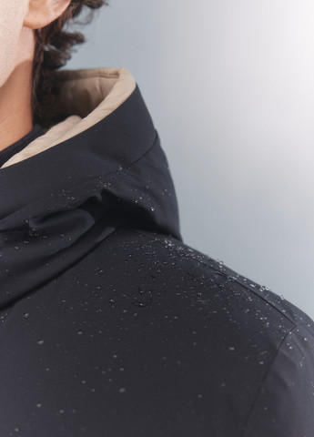 Темно-синя зимня куртка Springfield