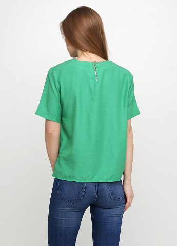 Зеленая летняя блуза Laura Scott