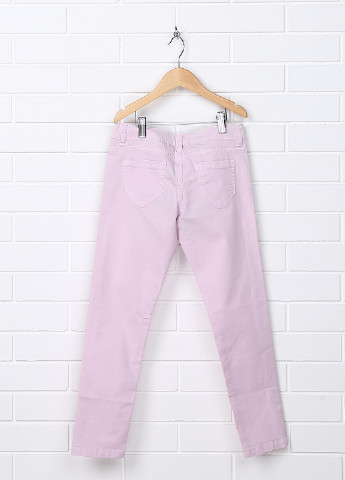 Розовые кэжуал демисезонные со средней талией брюки Manila Grace