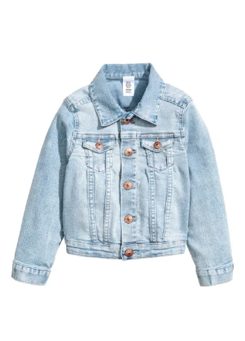 Голубая летняя куртка H&M