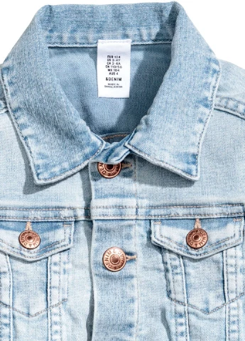 Голубая летняя куртка H&M