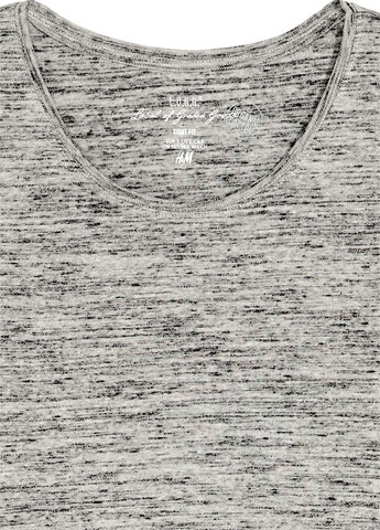 Сіра кежуал сукня силуетна H&M меланжева