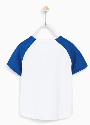 Молочна літня футболка Zara