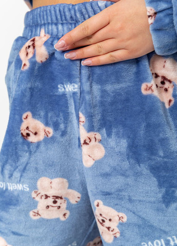 Светло-синяя демисезонная пижама (свитшот, брюки) свитшот + брюки Ager