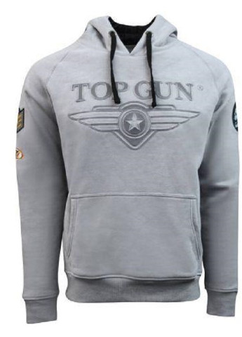 Толстовка 3D Logo Hoodie TGD1912 (Grey) Top Gun (228305778)