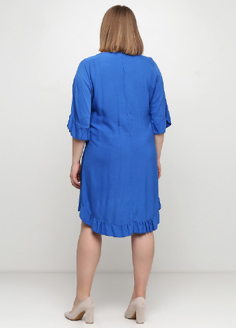 Синя кежуал сукня а-силует New Collection однотонна