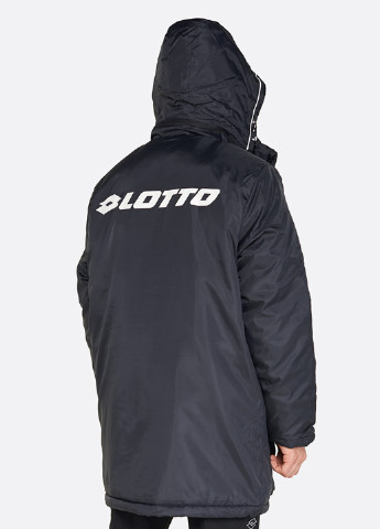 Чорна демісезонна куртка Lotto DELTA PLUS JACKET PAD PL