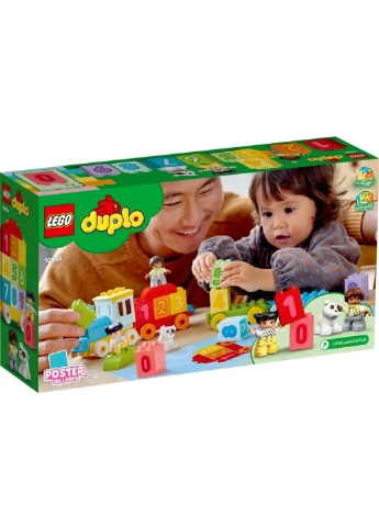 Конструктор Duplo Потяг із цифрами вчимося рахувати 23 деталі (10954) Lego (251224052)