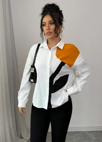 Біла блуза SHEIN