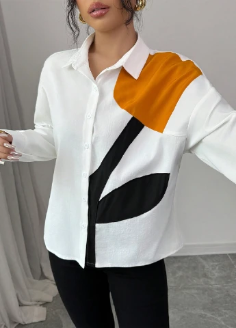 Біла блуза SHEIN