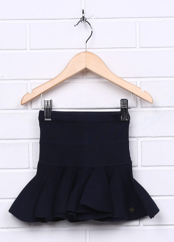Темно-синяя кэжуал однотонная юбка Juicy Couture со средней талией