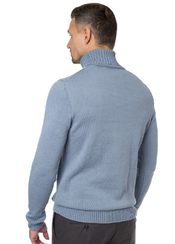 Сіро-голубий демісезонний светр Arber