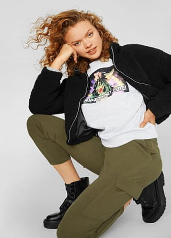 Сірий демісезонний джемпер C&A