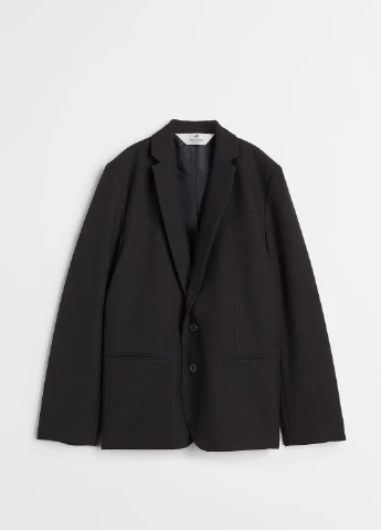 Піджак,чорний, H&M Basic (255192145)