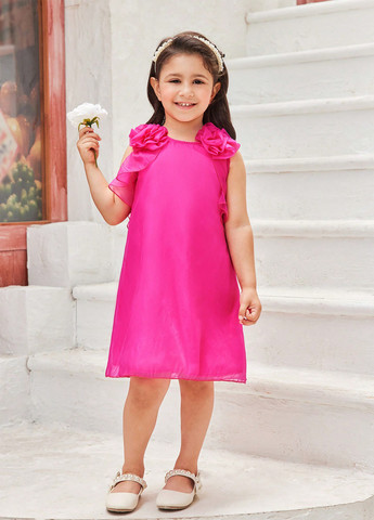 Малиновое платье SHEIN (325706505)