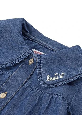 Синий демисезонный комплект (рубашка, леггинсы) Levi's
