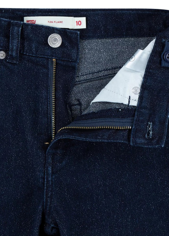 Синие демисезонные клеш джинсы Levi's