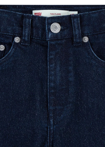 Синие демисезонные клеш джинсы Levi's