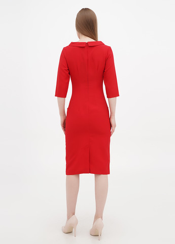 Червона кежуал сукня футляр Maurini однотонна