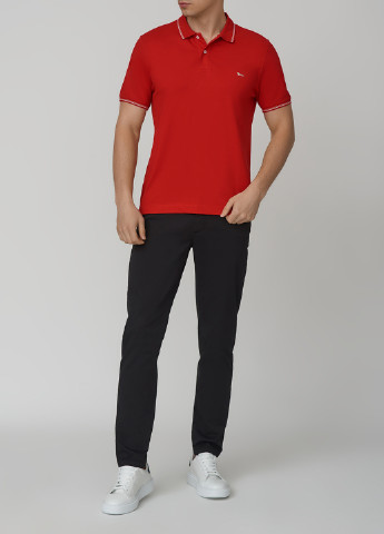 Черные кэжуал демисезонные брюки Fred Mello