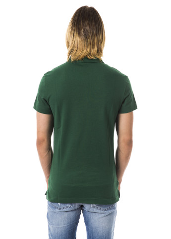 Темно-зеленая футболка-поло для мужчин Byblos с логотипом