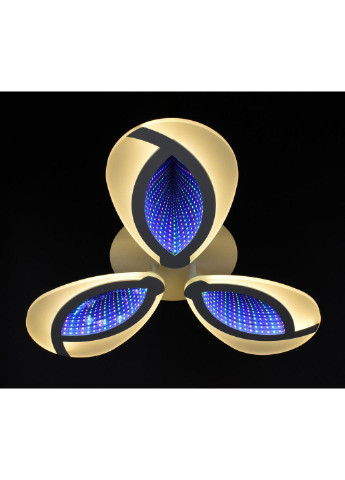 Люстра стельова LED з пультом A2701/3-wh Білий 8х49х49 см. Sunnysky (253122449)