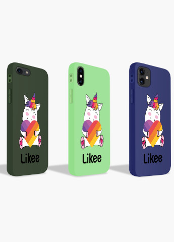 Чохол силіконовий Apple Iphone 7 Лайк Єдиноріг (Likee Unicorn) (17361-1037) MobiPrint (219284179)