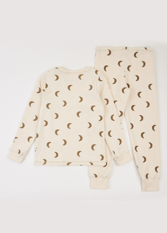 Бежевая всесезон пижама (свитшот, брюки) свитшот + брюки ArDoMi