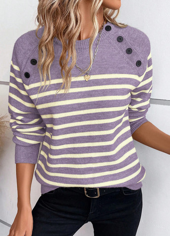 Фиолетовый демисезонный джемпер джемпер SHEIN