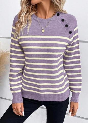 Фиолетовый демисезонный джемпер джемпер SHEIN