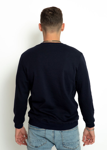 Темно-синий свитшот Time of Style однотонный без декора (306717112)