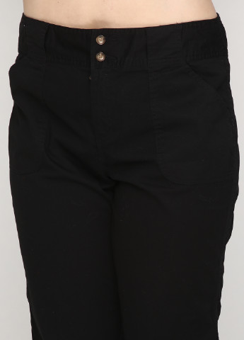 Черные кэжуал летние прямые брюки White Stag