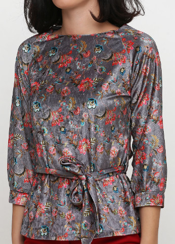 Серая блуза Cherina