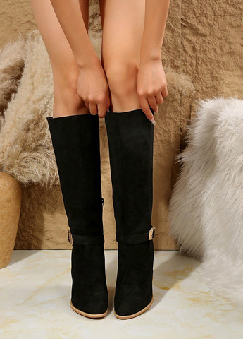 Осенние сапоги SHEIN с пряжкой