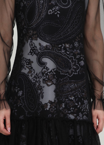 Черное кэжуал платье на подкладе Imperial