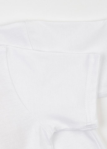 Белая летняя футболка dexter's